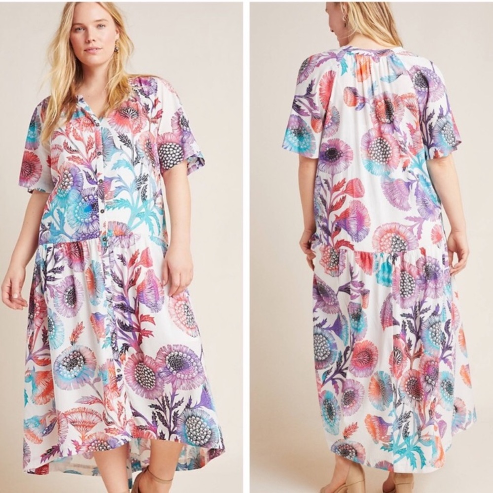Anthropologie Azores Maxi Dress